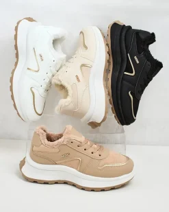 Royalfashion Sneakersy damskie z ociepleniem Ronniz