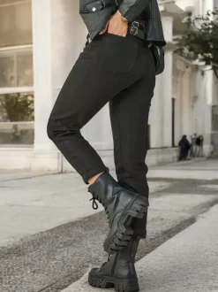 Royalfashion Spodnie damskie mom jeans