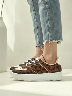 Royalfashion Sportowe buty damskie z printem Ozofio