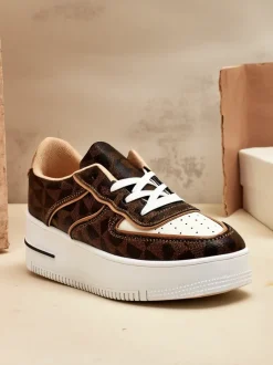 Royalfashion Sportowe buty damskie z printem Ozofio