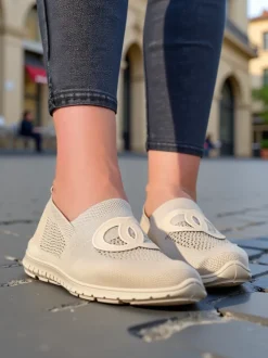 Royalfashion Sportowe mokasyny damskie Pertepses