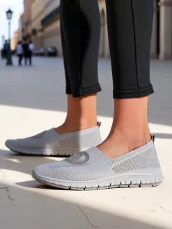 Royalfashion Sportowe mokasyny damskie Pertepses