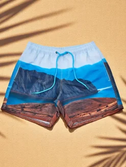 Royalfashion Sportowe męskie krótkie spodenki z ochronną siateczką