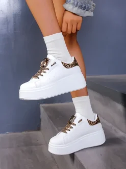 Royalfashion Sportowe sneakersy damskie na platformie Viess