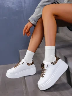 Royalfashion Sportowe sneakersy damskie na platformie Viess