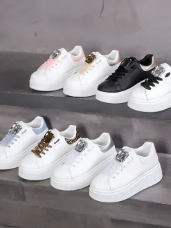 Royalfashion Sportowe sneakersy damskie na platformie Viess