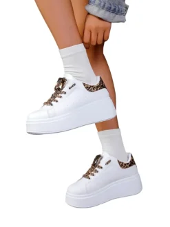 Royalfashion Sportowe sneakersy damskie na platformie Viess