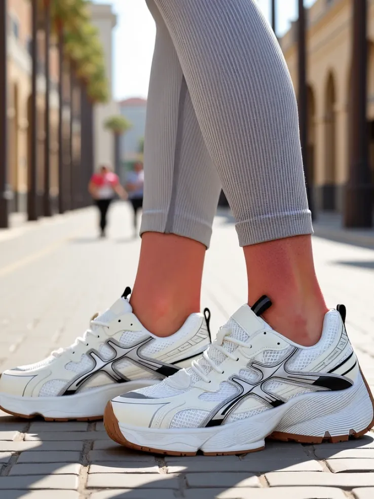 Royalfashion Sportowe sneakersy damskie Senuifo