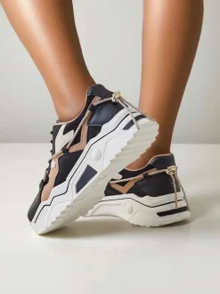 Royalfashion Sportowe sneakersy damskie na platformie Viela