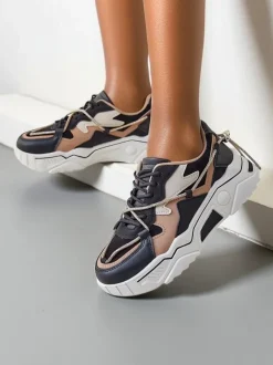 Royalfashion Sportowe sneakersy damskie na platformie Viela