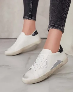 Royalfashion Sportowe sneakersy damskie z ozdobami Ginn