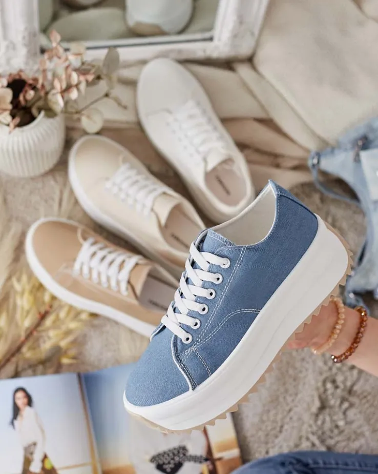 Royalfashion Sportowe sneakersy damskie Slirn