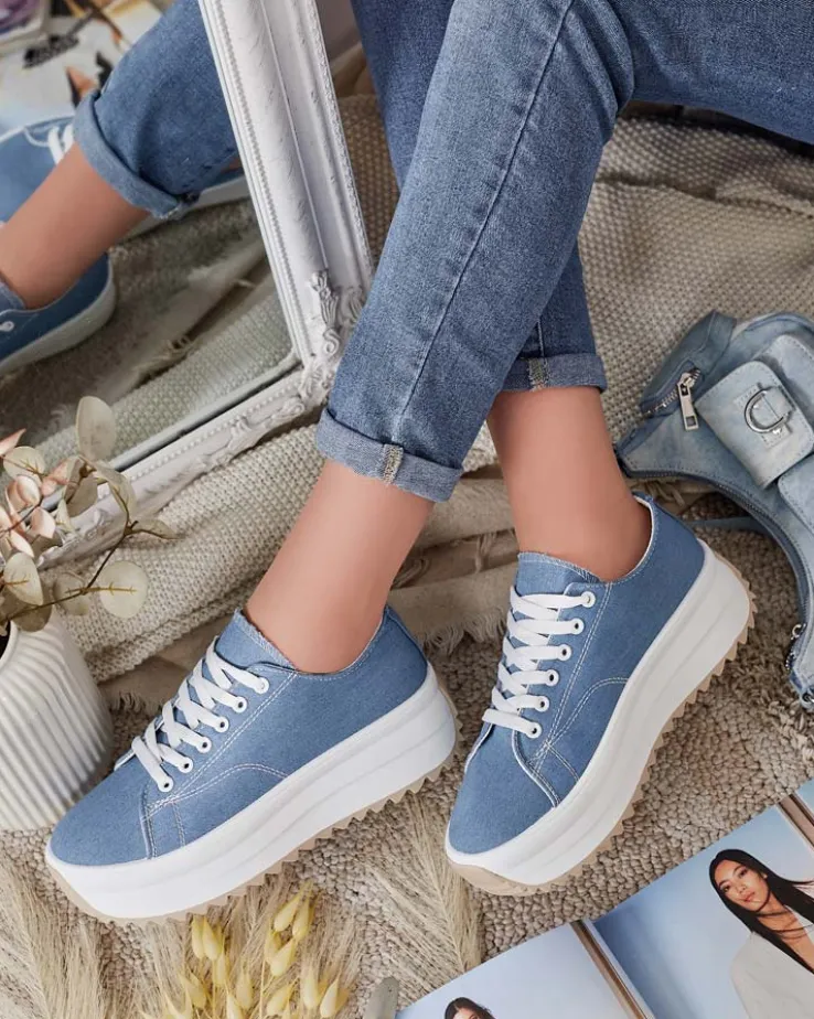 Royalfashion Sportowe sneakersy damskie Slirn