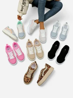 Royalfashion Sportowe sneakersy damskie na platformie Ensis