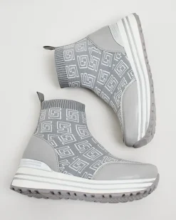 Royalfashion Sportowe wysokie sneakersy damskie Lori