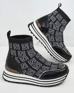 Royalfashion Sportowe wysokie sneakersy damskie Lori