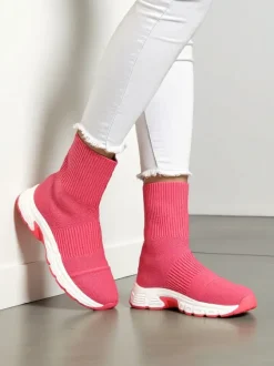 Royalfashion Sportowe wysokie sneakersy damskie Leriot