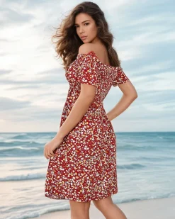 Royalfashion Sukienka damska mini a'la hiszpanka