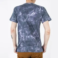 Royalfashion Szara bawełniana koszulka męska z printem