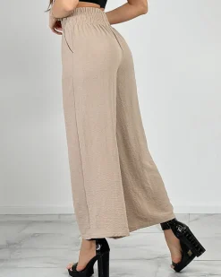 Royalfashion Szerokie spodnie damskie