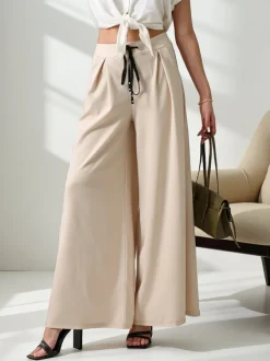 Royalfashion Szerokie spodnie damskie