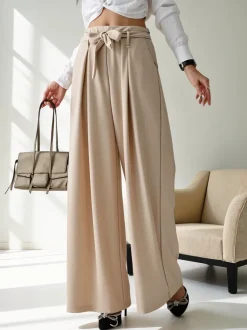 Royalfashion Szerokie spodnie damskie