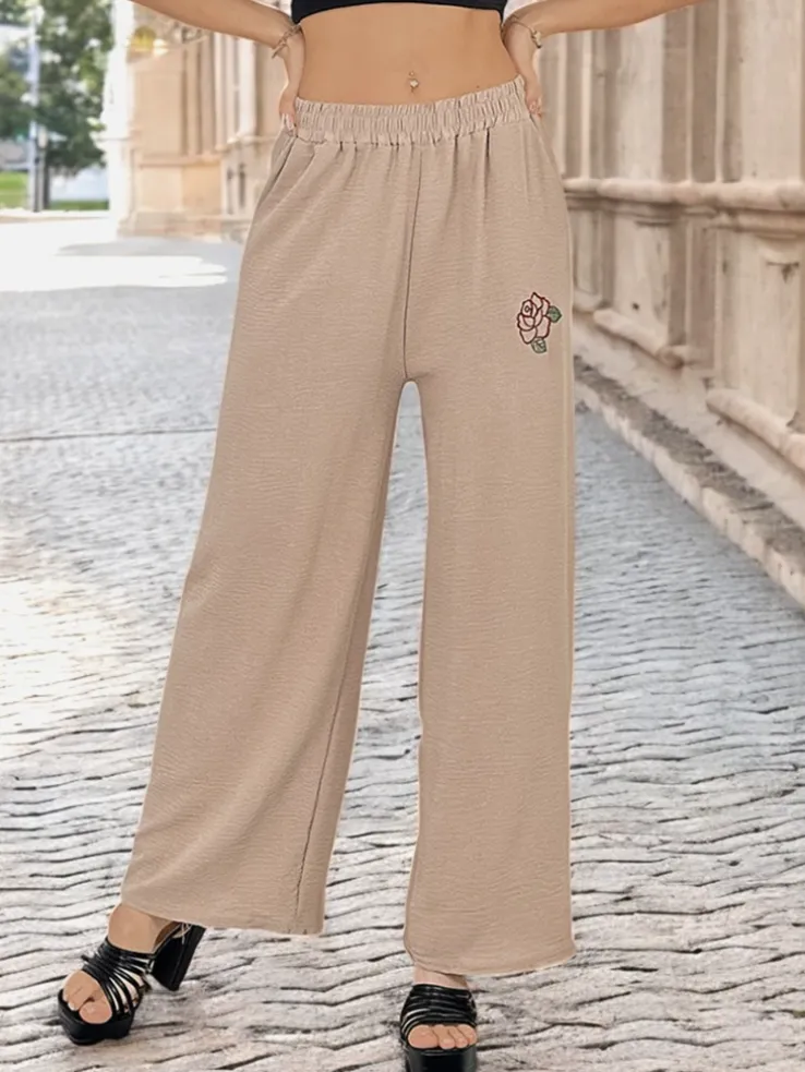 Royalfashion Szerokie spodnie damskie