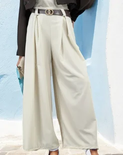 Royalfashion Szerokie spodnie damskie