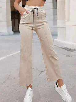 Royalfashion Szerokie spodnie damskie