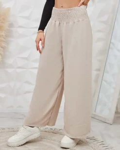 Royalfashion Szerokie spodnie damskie