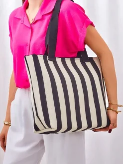 Royalfashion Torebka materiałowa Stripe Daily