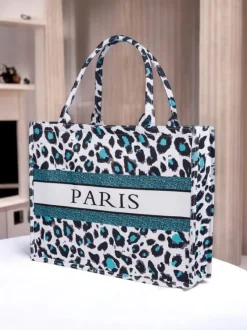 Royalfashion Torebka materiałowa Paris Leo Garden
