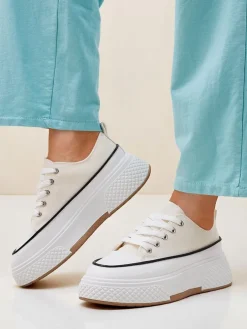 Royalfashion Trampki damskie na platformie Beemes