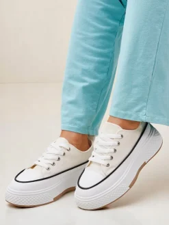 Royalfashion Trampki damskie na platformie Beemes