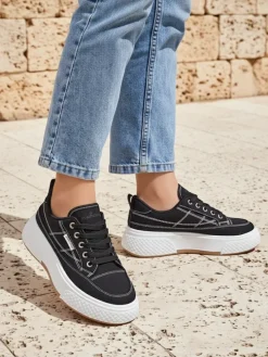 Royalfashion Trampki damskie na platformie Irrles