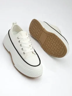 Royalfashion Trampki damskie na platformie Beemes