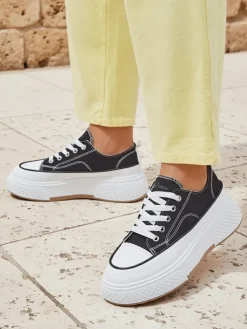 Royalfashion Trampki damskie na platformie Beemes