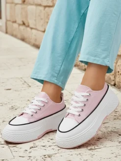 Royalfashion Trampki damskie na platformie Beemes