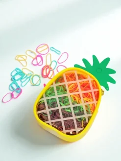 Royalfashion Wielokolorowe gumeczki silikonowe Ananas