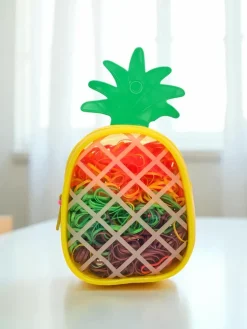 Royalfashion Wielokolorowe gumeczki silikonowe Ananas