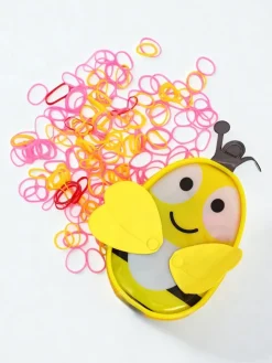 Royalfashion Wielokolorowe gumeczki silikonowe Pszczółka