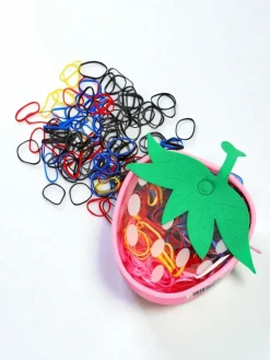 Royalfashion Wielokolorowe gumeczki silikonowe Truskawka