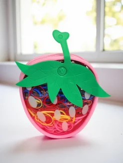 Royalfashion Wielokolorowe gumeczki silikonowe Truskawka