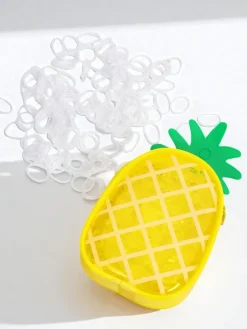 Royalfashion Wielokolorowe gumeczki silikonowe Ananas