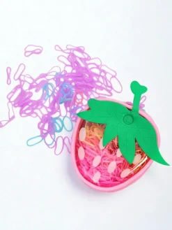 Royalfashion Wielokolorowe gumeczki silikonowe Truskawka