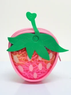 Royalfashion Wielokolorowe gumeczki silikonowe Truskawka