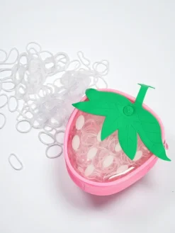 Royalfashion Wielokolorowe gumeczki silikonowe Truskawka