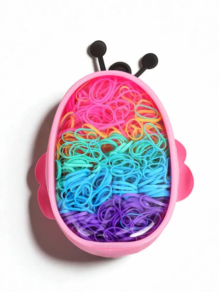 Royalfashion Wielokolorowe gumeczki silikonowe Pszczółka