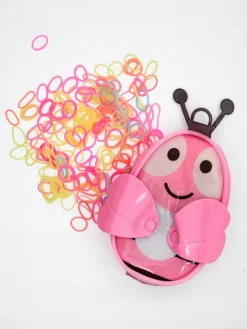 Royalfashion Wielokolorowe gumeczki silikonowe Pszczółka