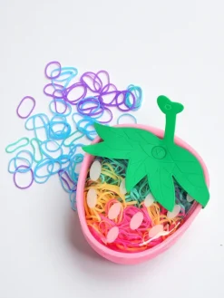 Royalfashion Wielokolorowe gumeczki silikonowe Truskawka